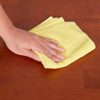 Tavolo rettangolare in legno massello 60x120 cm con gambe da 55 cm, mobili per bambini