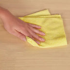 Tavolo rettangolare in legno massello 60x120 cm con gambe da 55 cm, mobili per bambini