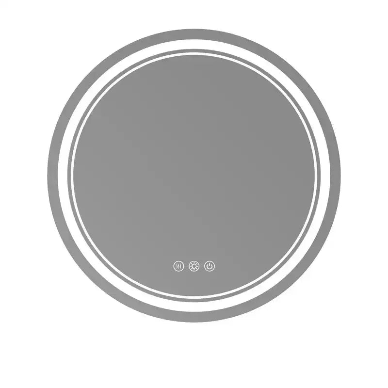 Specchio da parete rotondo a LED per bagno, dimmerabile a 3 temperature di colore