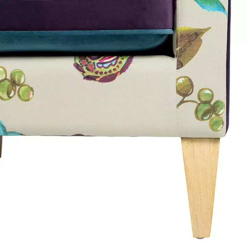 Poltrona d'accento patchwork 28