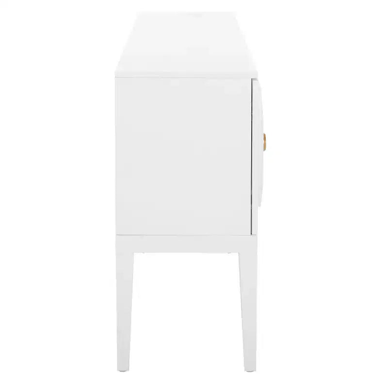 Credenza 3 ante e 2 ripiani - Bianca