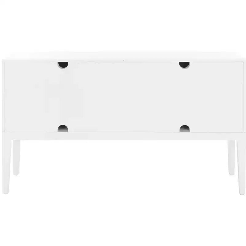 Credenza 3 ante e 2 ripiani - Bianca