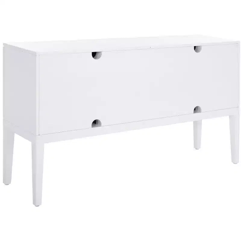 Credenza 3 ante e 2 ripiani - Bianca